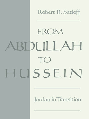 cover image of From Abdullah to Hussein